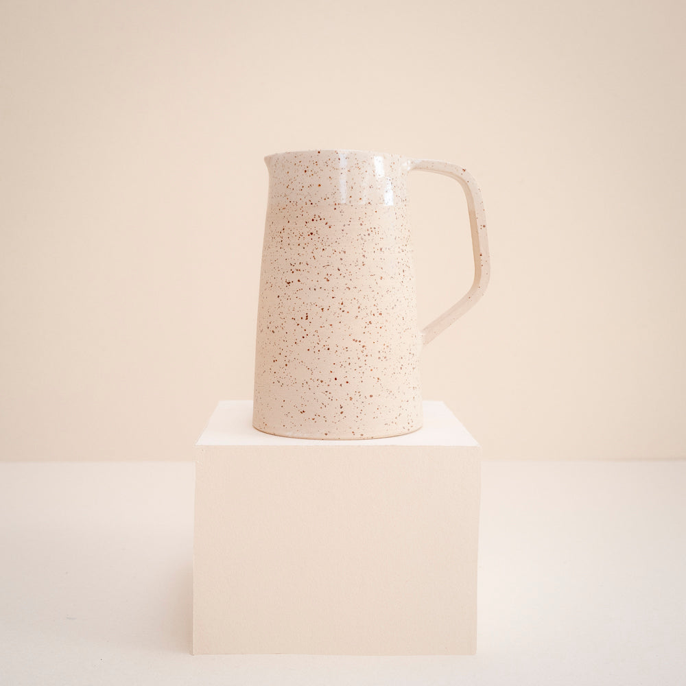 Speckled pitcher