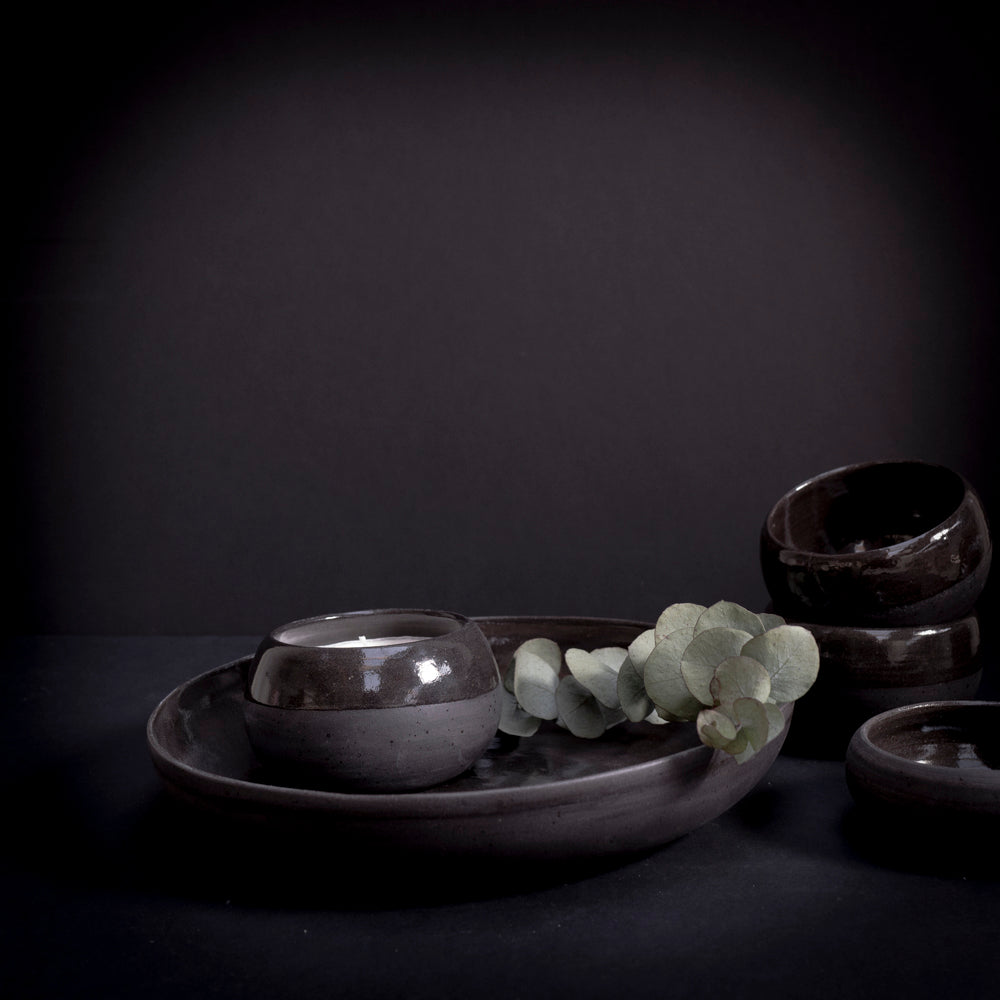 Black bowl