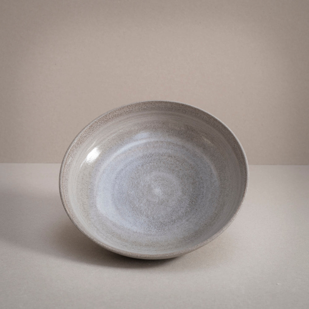 Gray medium size bowl