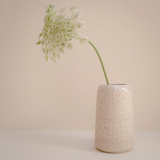 Speckled vase