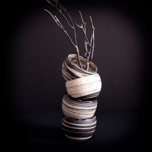 Black and White cup