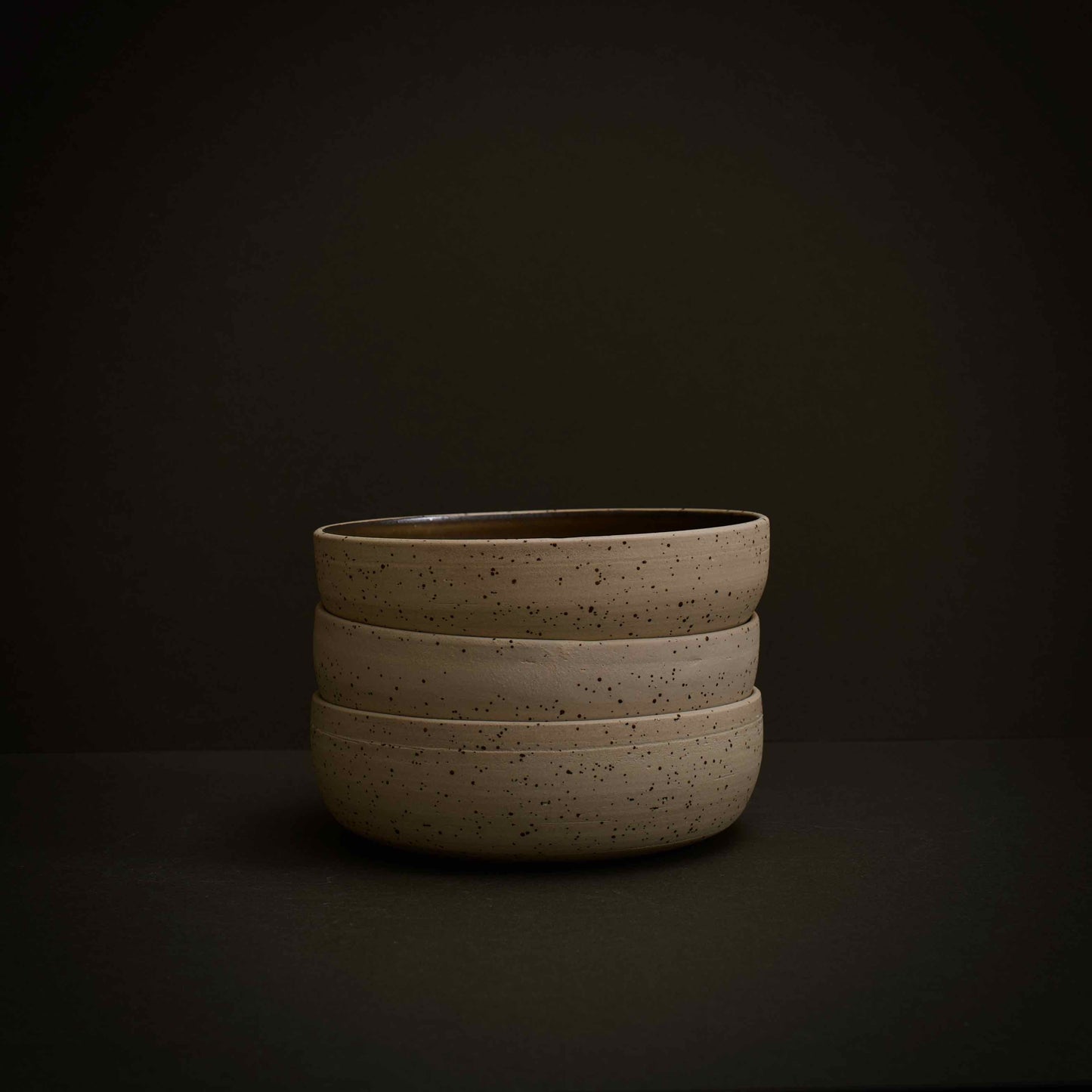 Bronze speckled bowl