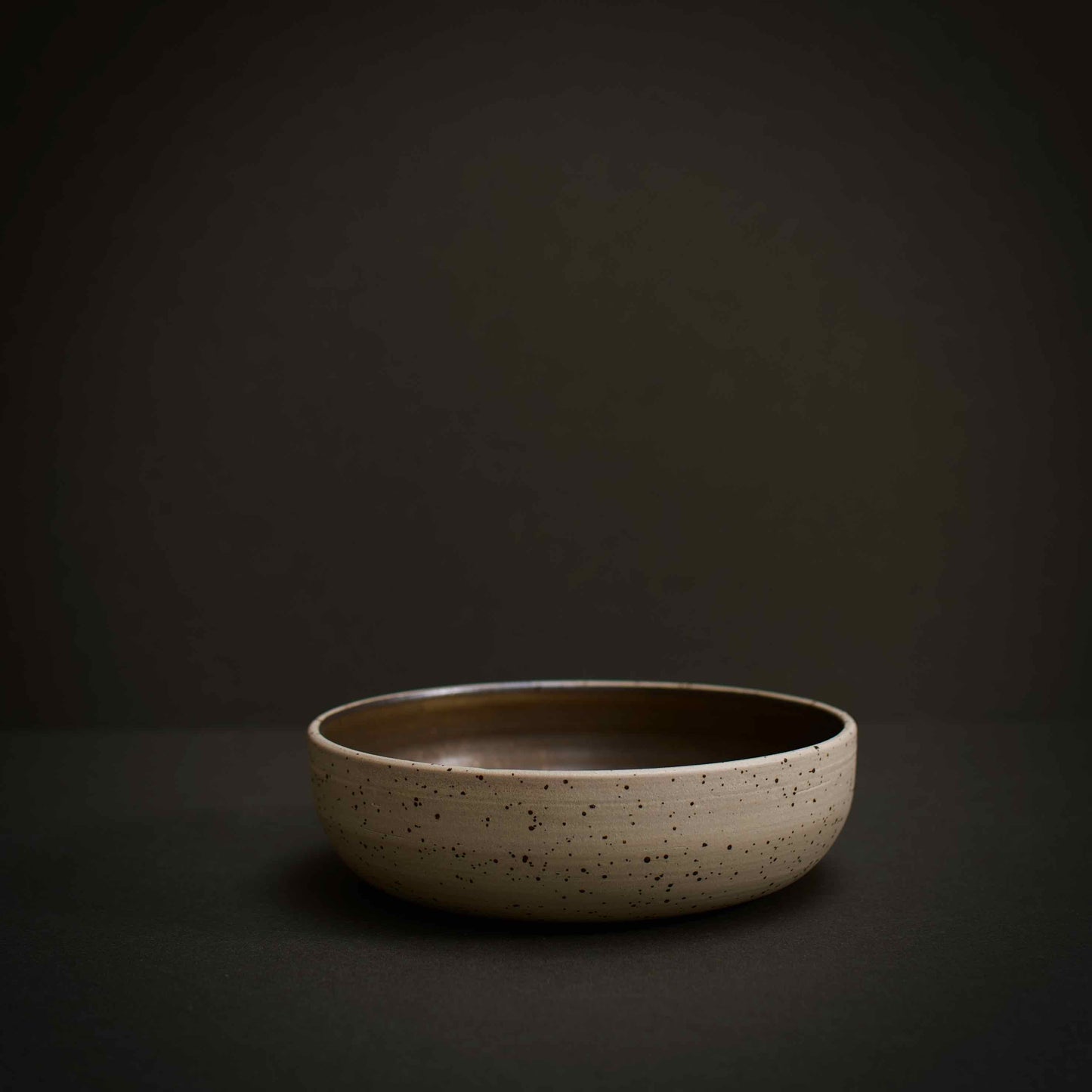 Bronze speckled bowl