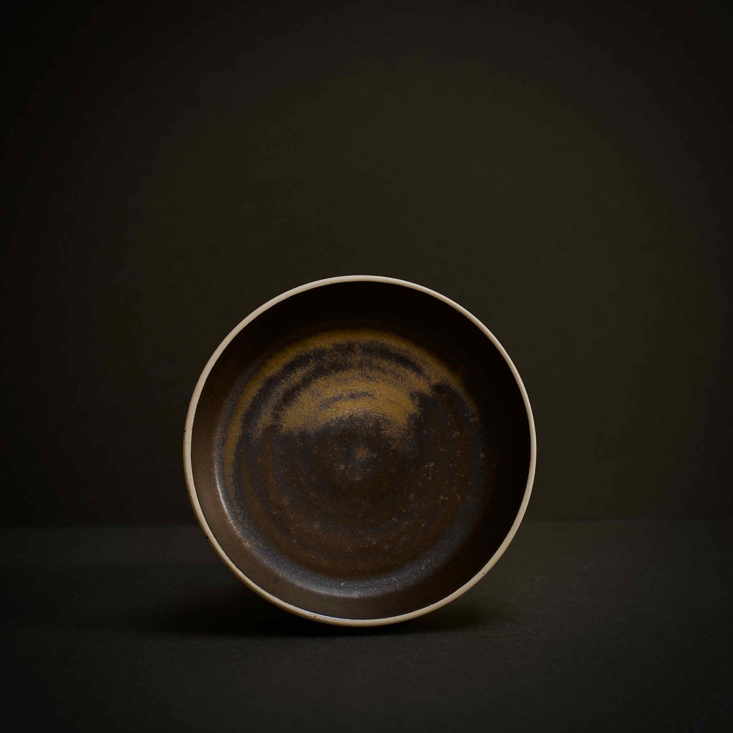 Bronze speckled bowl
